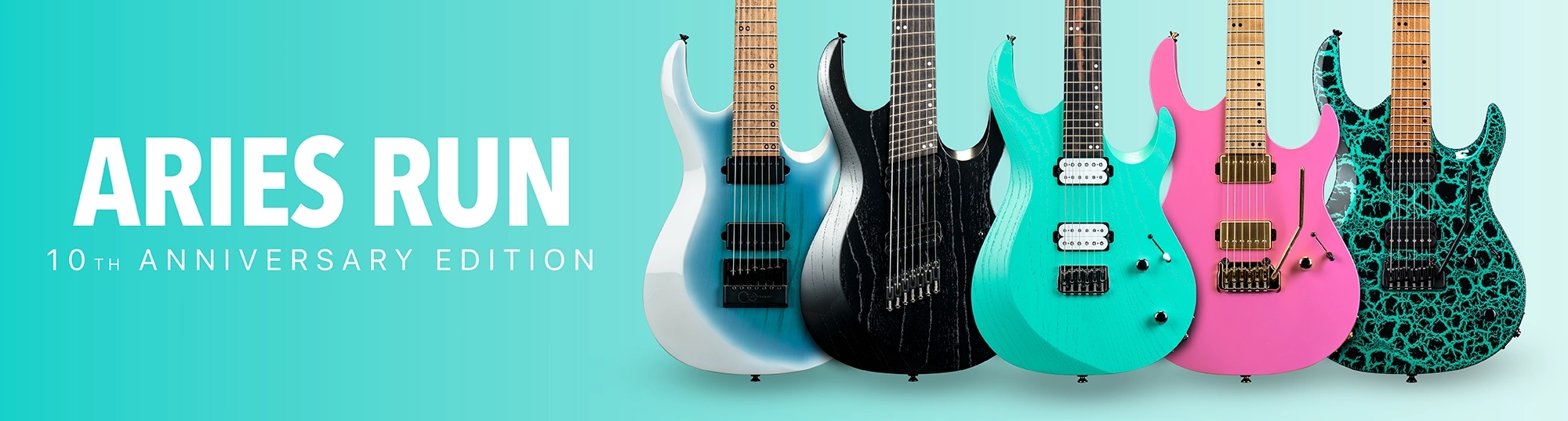 Kiesel Guitars 10th Anniversary Run 2025