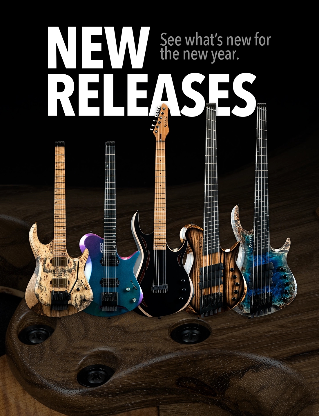 Kiesel Guitars New 2025 Updates