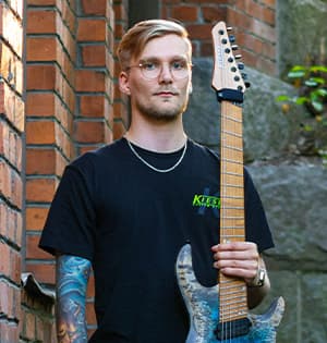 Kiesel Guitars Artist Ilmari Ponkala