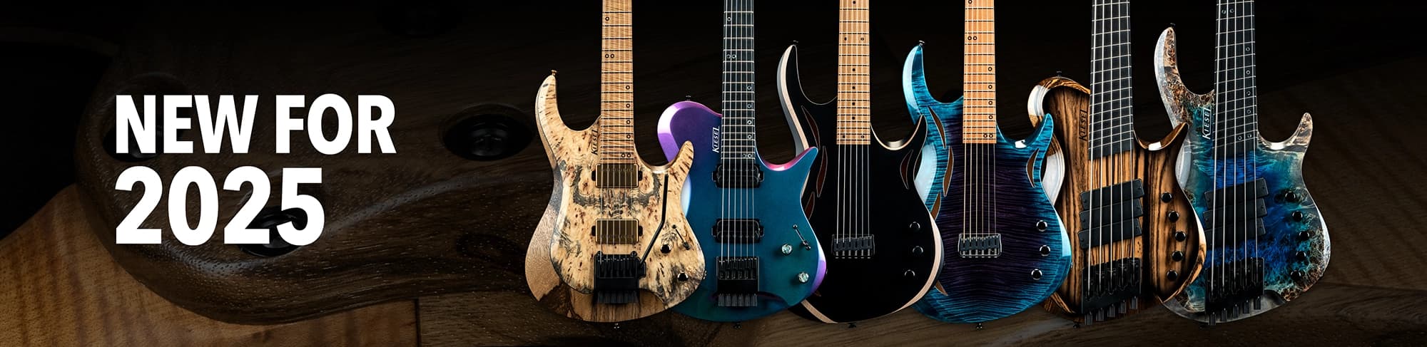 Kiesel Guitars 2025 Updates