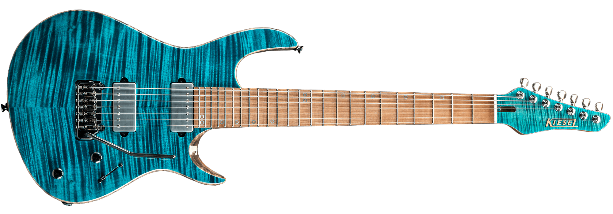 A2 in Translucent Aqua finish