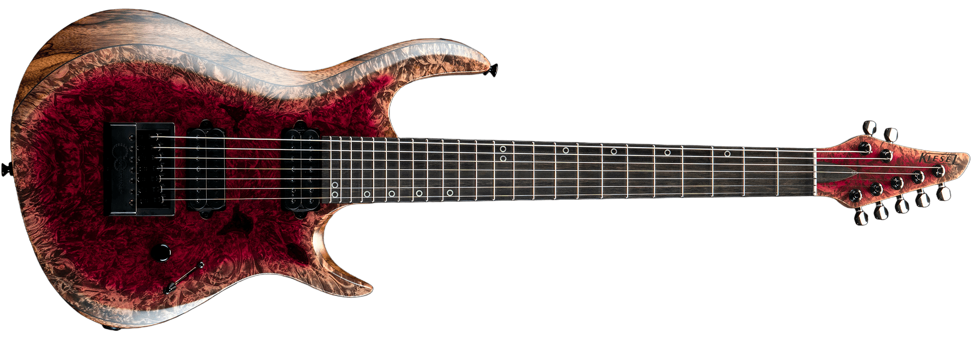 A2 in Translucent Crimson Red finish