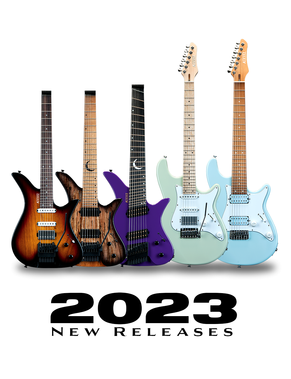 Kiesel Thanos Guitar 7弦  2023【新品】ヘッドレス
